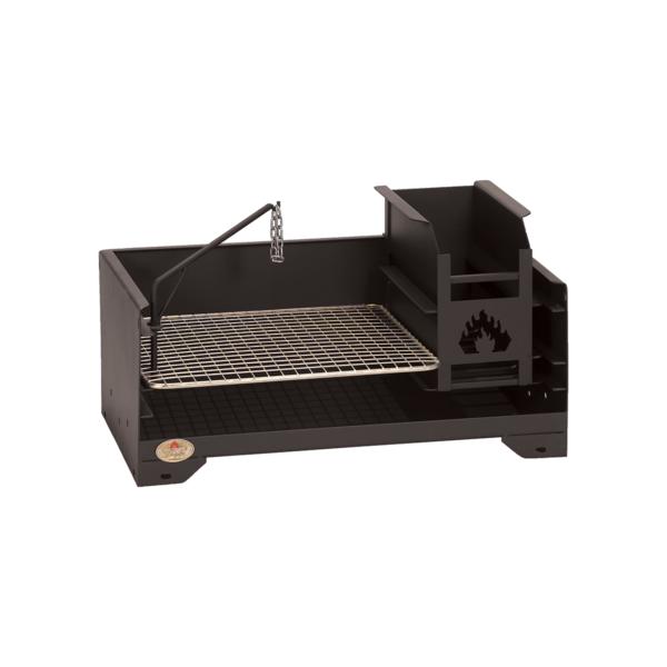 Home Fires Table Braai 800 With Ash Lid - Lifespace