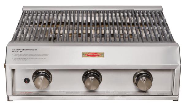 Jetmaster 3 burner shallow gas grill - Lifespace
