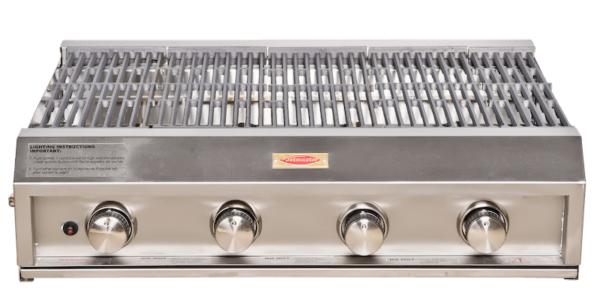 Jetmaster 4 burner shallow gas grill - Lifespace