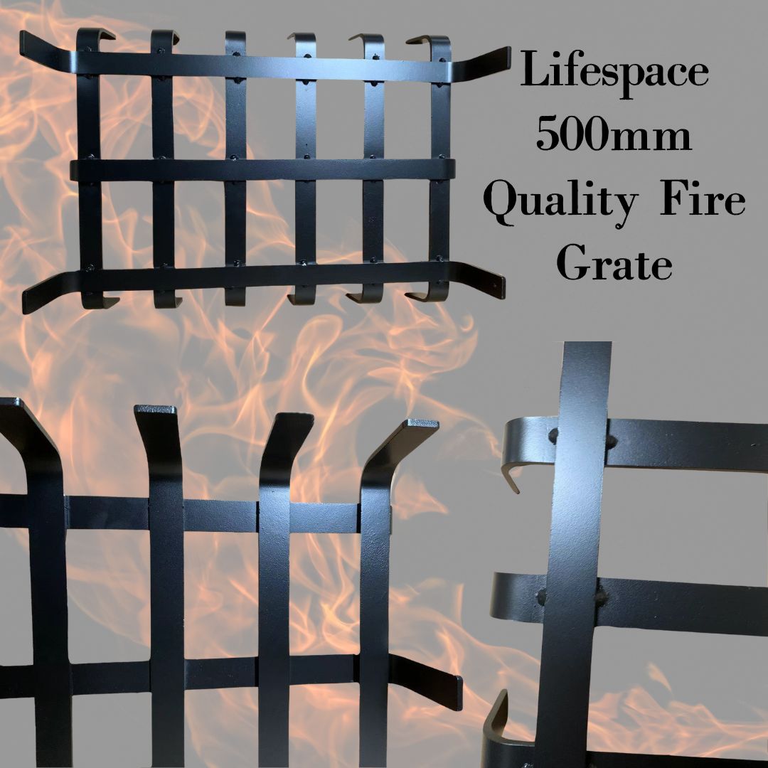 Lifespace 500mm Fire Grate & Ash Pan - Lifespace