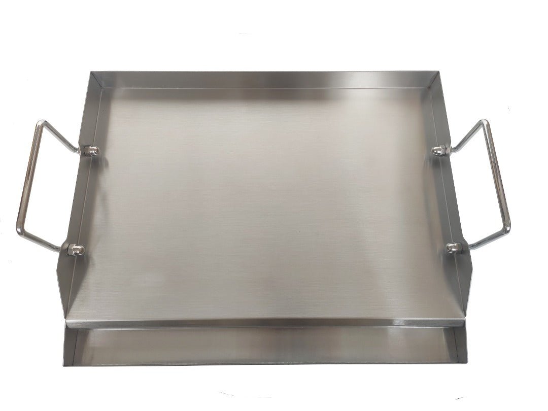 Lifespace 56cm Stainless Steel BBQ Flat Top Griddle - Lifespace