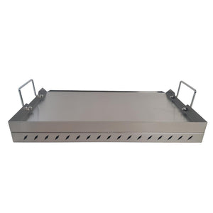 Lifespace 56cm Stainless Steel BBQ Flat Top Griddle - Lifespace
