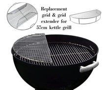 Load image into Gallery viewer, Lifespace 57cm Kettle Braai Grid Combo - Lifespace
