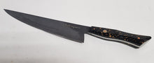 Load image into Gallery viewer, Lifespace 8&quot; Japanese VG10 Cladded Steel Kurouchi Chef Knife w/ Resin Handle - Lifespace