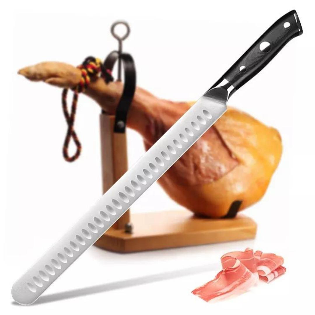 Lifespace BBQ Ham & Brisket Carving Knife - 300mm Stainless Steel Blade - Lifespace