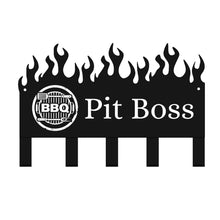 Load image into Gallery viewer, Lifespace &quot;BBQ Pit Boss&quot; Braai 5 Hook Utility Rack - Lifespace