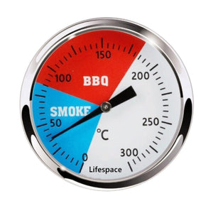 Lifespace BBQ Pizza Braai Replacement Thermometer with Calibration - 3 pack - Lifespace