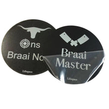 Load image into Gallery viewer, Lifespace &quot;Braai Dad&quot; Drinks Coasters - Set of 6 - Lifespace