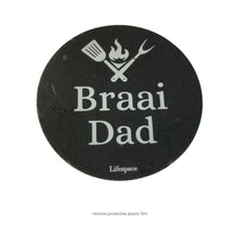 Load image into Gallery viewer, Lifespace &quot;Braai Dad&quot; Drinks Coasters - Set of 6 - Lifespace