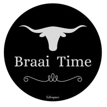 Load image into Gallery viewer, Lifespace &quot;Braai Time&quot; Drinks Coasters - Set of 6 - Lifespace