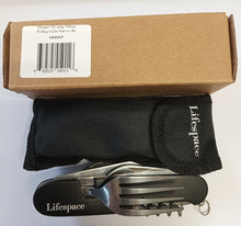 Load image into Gallery viewer, Lifespace Camping Fishing Folding Utility Cutlery Set - Lifespace