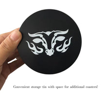 Load image into Gallery viewer, Lifespace &quot;Carpe Noctem&quot; Drinks Coasters - Set of 6 - Lifespace