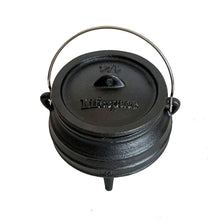 Load image into Gallery viewer, Lifespace Cast Iron No 1/4 Potjie Pot - Lifespace