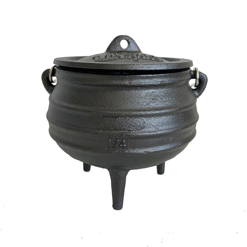 Lifespace Cast Iron No 1/4 Potjie Pot - Lifespace