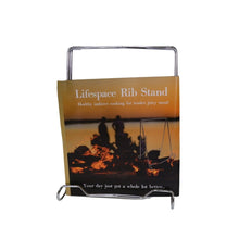 Load image into Gallery viewer, Lifespace Double Side Rib Stand - Chrome - Lifespace