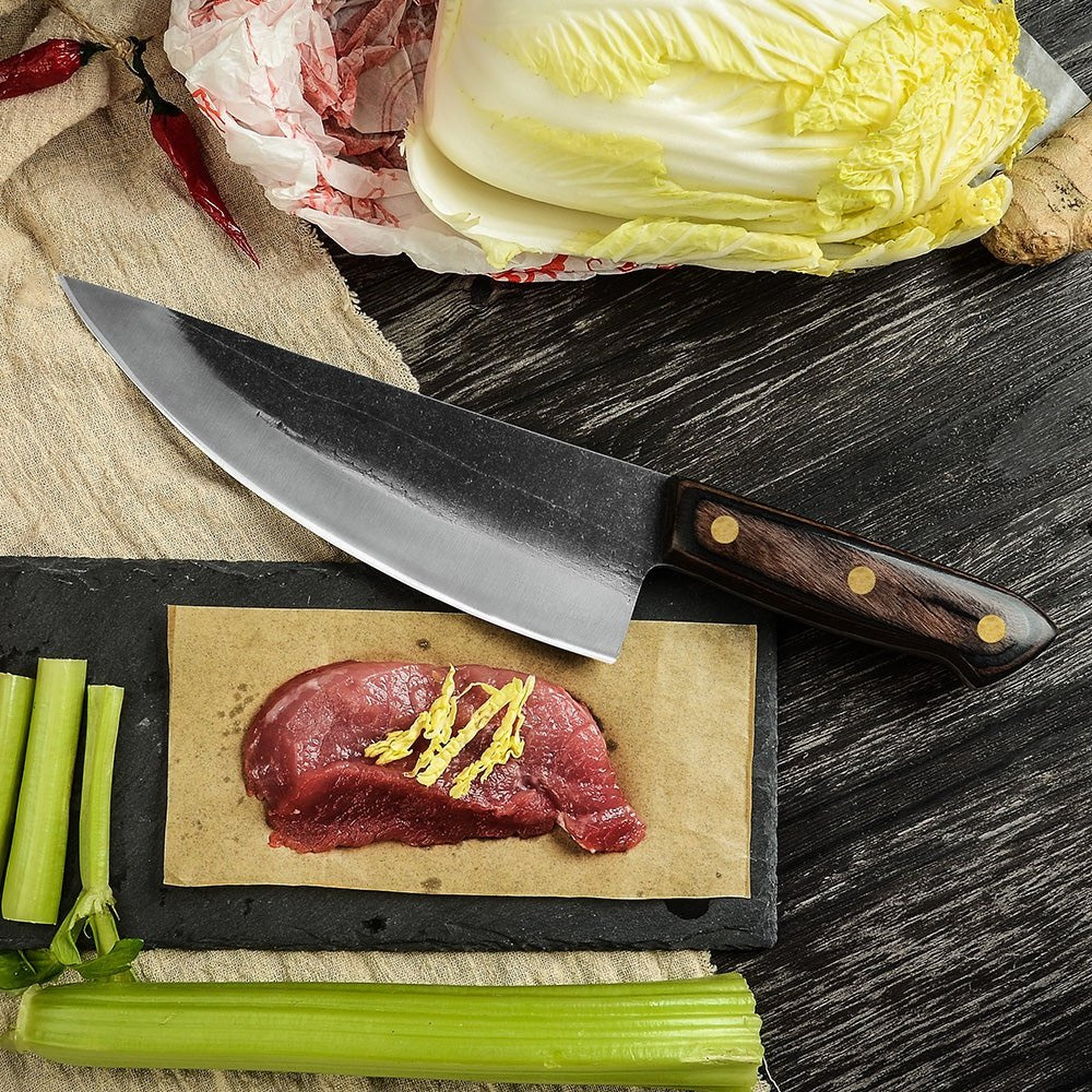 Lifespace Hand Forged Serbian Outdoor Butcher Knife - Lifespace