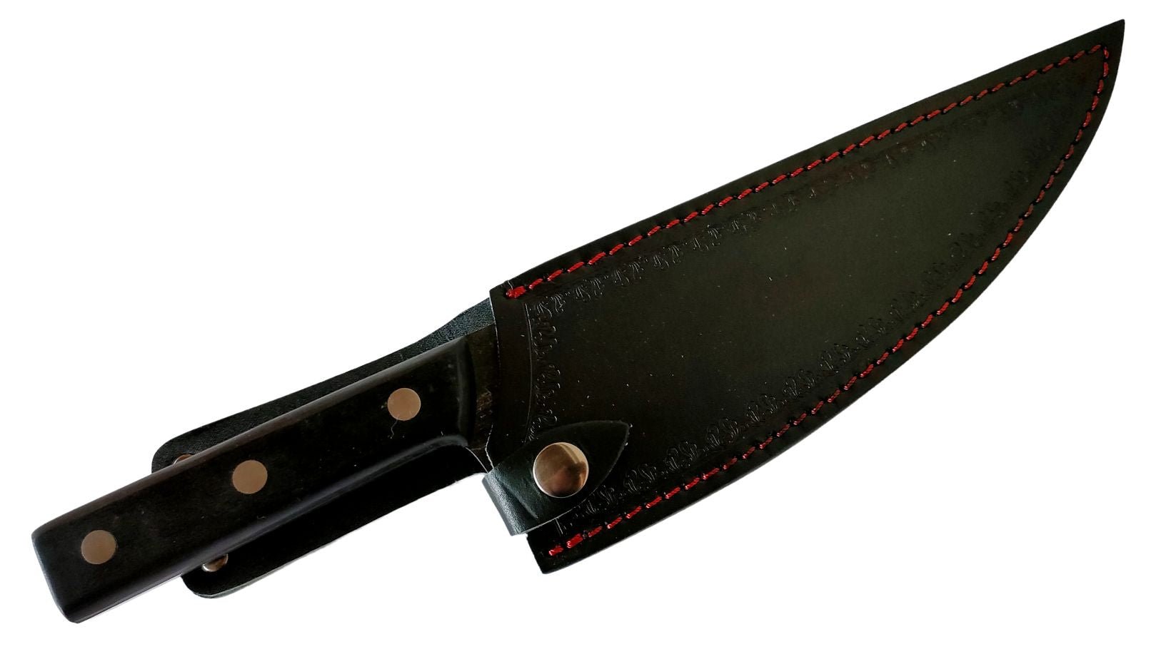 Lifespace Hand Forged Serbian Outdoor Butcher Knife with Leather Sheath - Lifespace