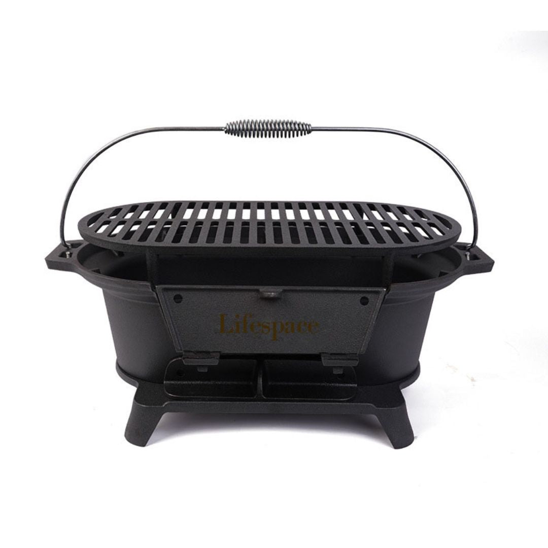 Lifespace 'Japanese Style BBQ' Cast Iron Hibachi Braai