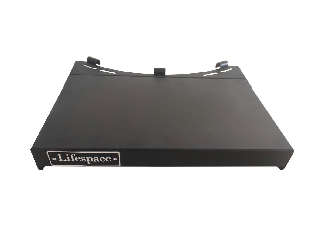 Lifespace Kettle Grill Folding Extension Table with Six Utility Hooks - Lifespace