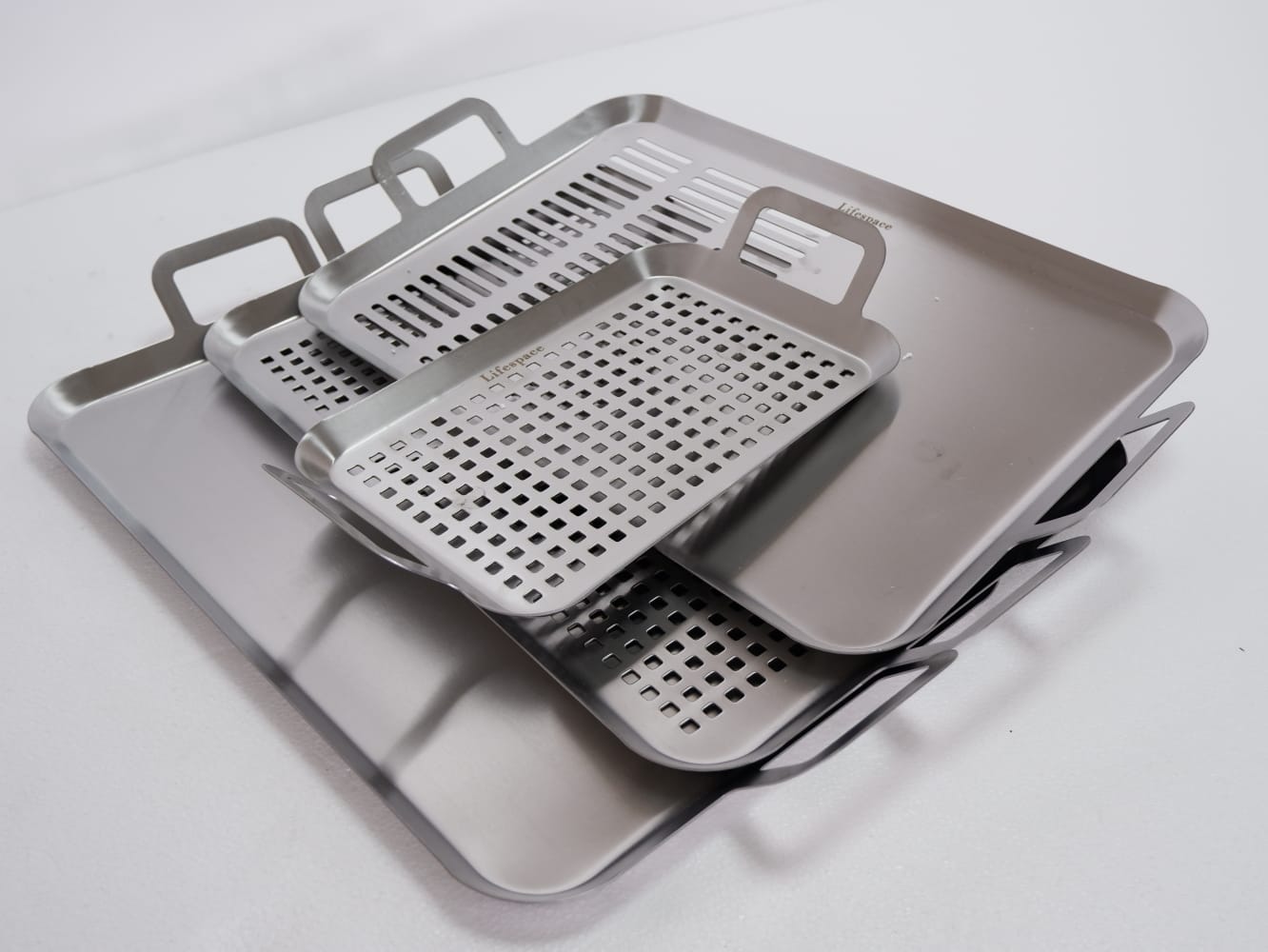 Lifespace Larger Braai Breakfast Pan - Solid Base - Lifespace