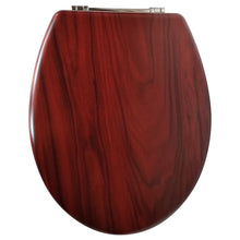 Load image into Gallery viewer, Lifespace Leading Design Premium Wood Toilet Seat - Mahogany - Lifespace