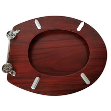 Load image into Gallery viewer, Lifespace Leading Design Premium Wood Toilet Seat - Mahogany - Lifespace