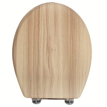 Load image into Gallery viewer, Lifespace Leading Design Premium Wood Toilet Seat - Oak - Lifespace