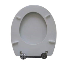 Load image into Gallery viewer, Lifespace Leading Design Premium Wood Toilet Seat - White - Lifespace