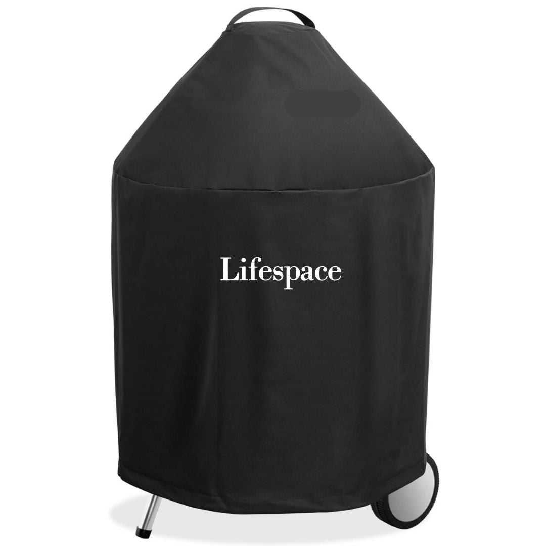 Lifespace Lightweight 57cm Kettle Grill Braai Cover - Lifespace