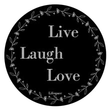Load image into Gallery viewer, Lifespace &quot;Live Laugh Love&quot; Drinks Coasters - Set of 6 - Lifespace