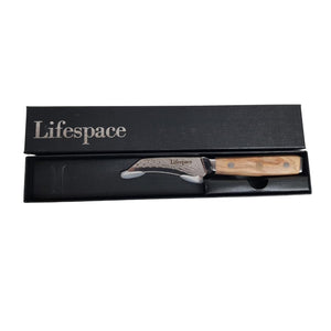 Lifespace Luxury Damascus 3.5" Olive Wood Handle Paring Knife - Lifespace