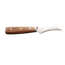 Load image into Gallery viewer, Lifespace Luxury Damascus 3.5&quot; Olive Wood Handle Paring Knife - Lifespace