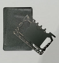 Load image into Gallery viewer, Lifespace Ninja Super Survival Stainless Steel Multi Tool Wallet Card - Lifespace