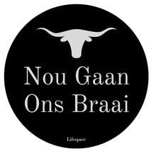 Load image into Gallery viewer, Lifespace &quot;Nou Gaan Ons Braai&quot; Drinks Coasters - Set of 6 - Lifespace