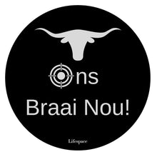 Load image into Gallery viewer, Lifespace &quot;Ons Braai Nou&quot; Drinks Coasters - Set of 6 - Lifespace