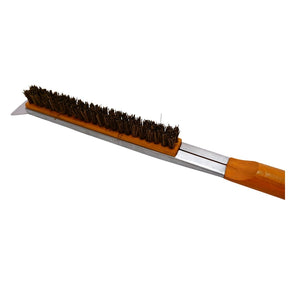 Lifespace Pizza Stone Cleaning Brush with Scraper - Lifespace