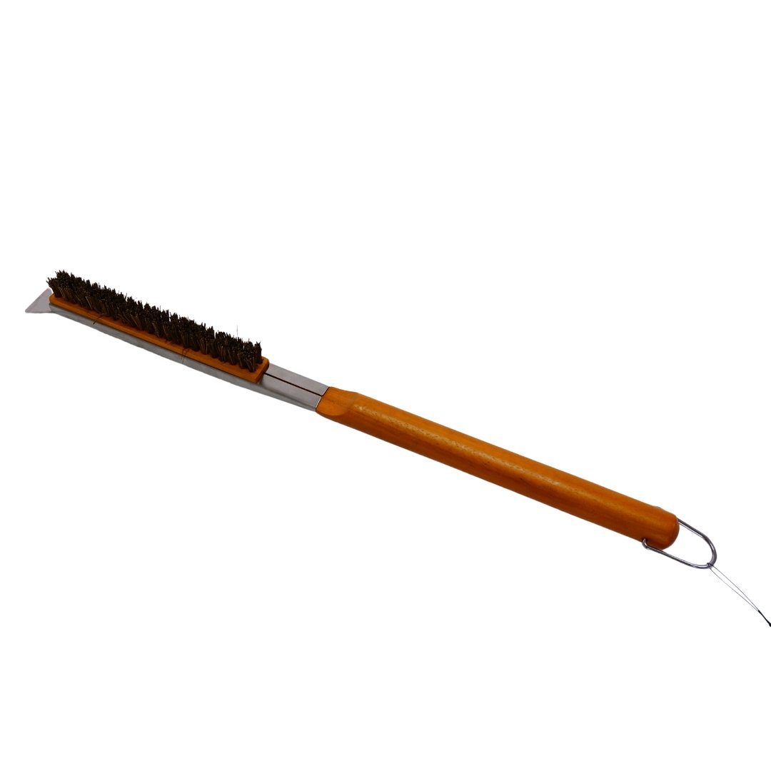 Lifespace Pizza Stone Cleaning Brush with Scraper - Lifespace