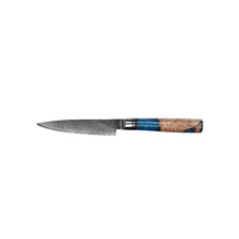 Load image into Gallery viewer, Lifespace Premium 5&quot; Utility Knife with Resin Handle &amp; Full Tang Damascus Blade - Lifespace