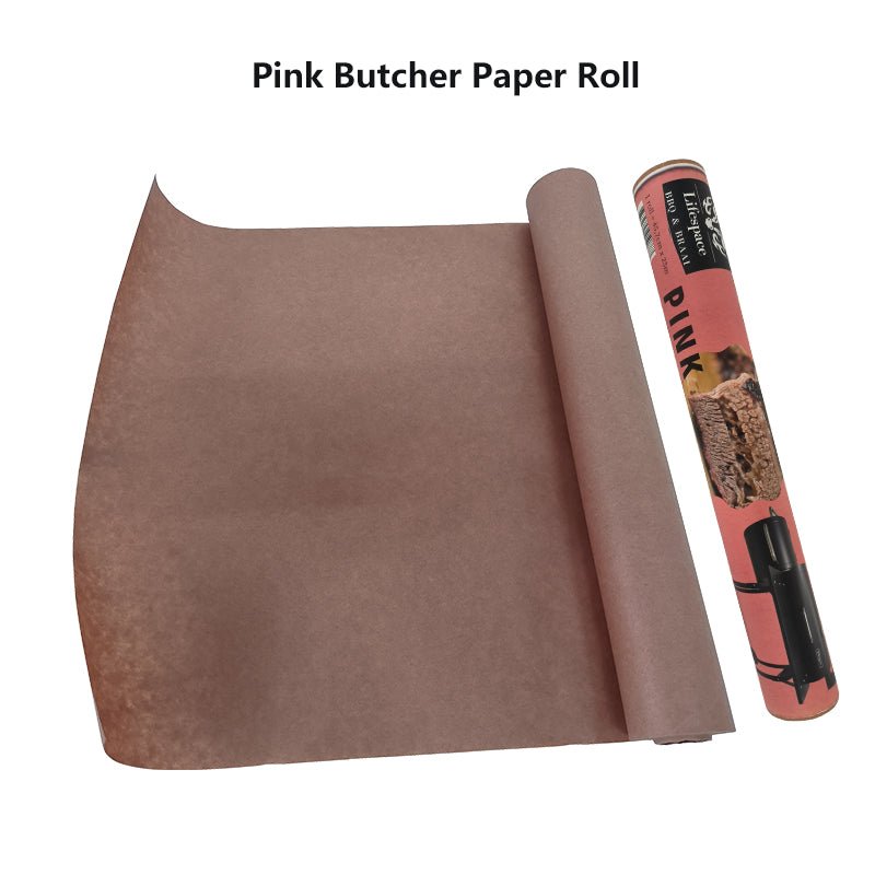 Lifespace Premium BBQ Pink Butcher Paper - Competition Quality - 25m roll - Lifespace