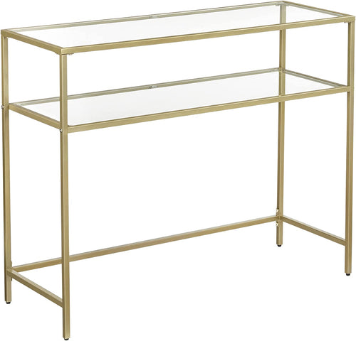 Lifespace Quality Console Hall Table with Gold Frame - Lifespace