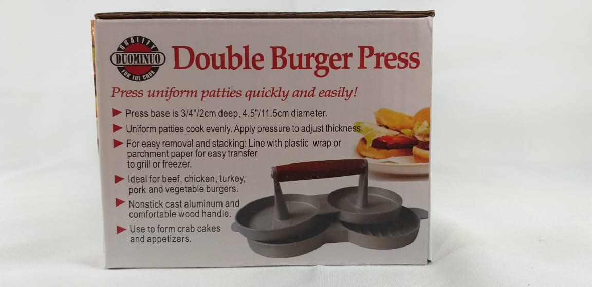 Lifespace Quality Double Burger Press - Lifespace