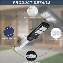 Load image into Gallery viewer, Lifespace Quality Solar Street Light with Mounting Pole - 50 watts - Lifespace