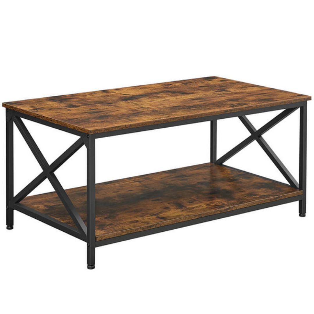 Lifespace Rustic Industrial Centre Coffee Table - Lifespace