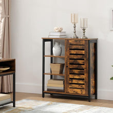 Load image into Gallery viewer, Lifespace Rustic Industrial Multipurpose Storage Cabinet with Shelves - Lifespace