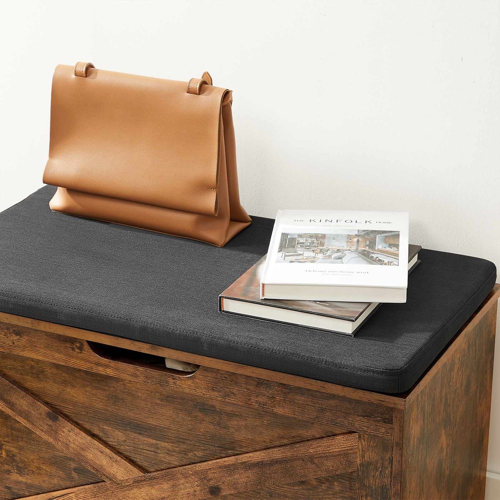 Lifespace Rustic Industrial Storage Box & Bench - Lifespace