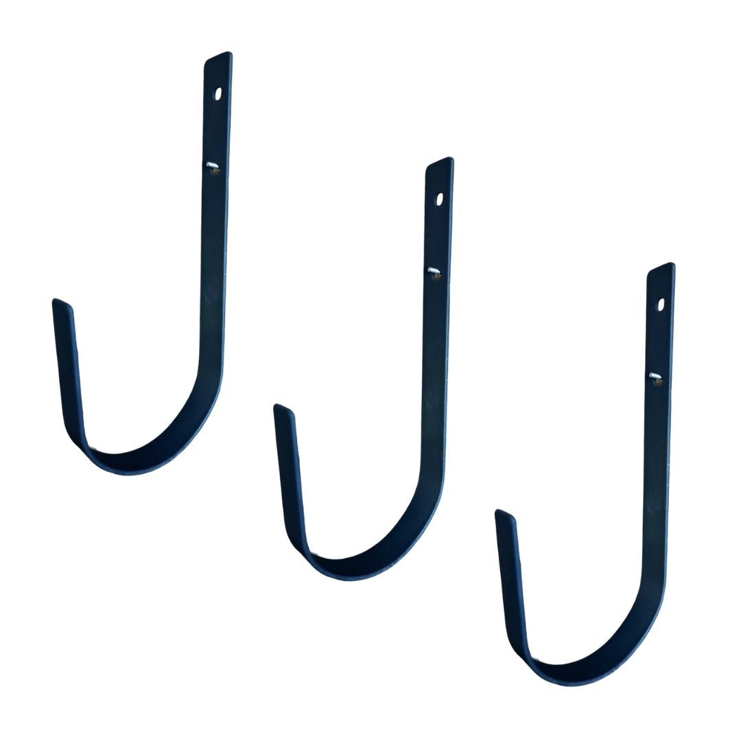 Container J Hook Lifespace Rustic Industrial Utility J-Hook - 3 pack - Lifespace