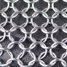 Load image into Gallery viewer, Lifespace Stainless Steel Cast Iron (Potjie) Chainmail Scrubber - Lifespace