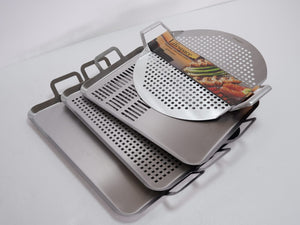 Lifespace Stainless Steel Pizza Plate / Braai Topper - Lifespace