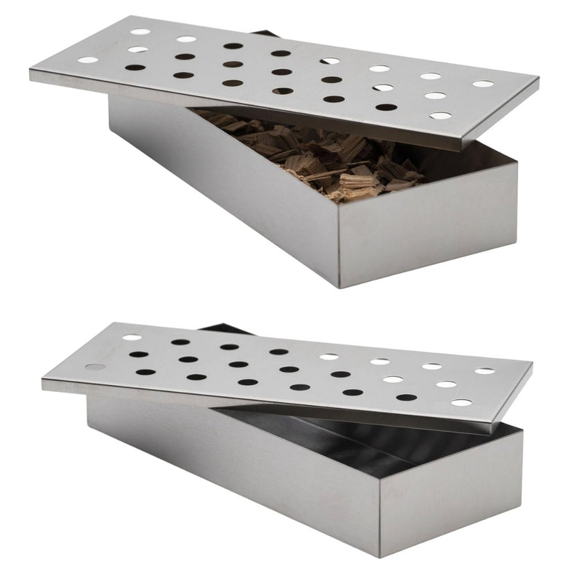 Lifespace Stainless Steel Wood Chip Smoker Box Lifespace