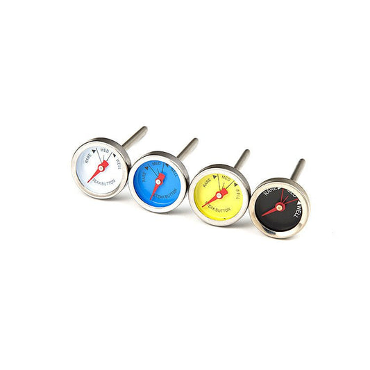 Lifespace Steak Button Thermometers - reusable 4 pack - Lifespace